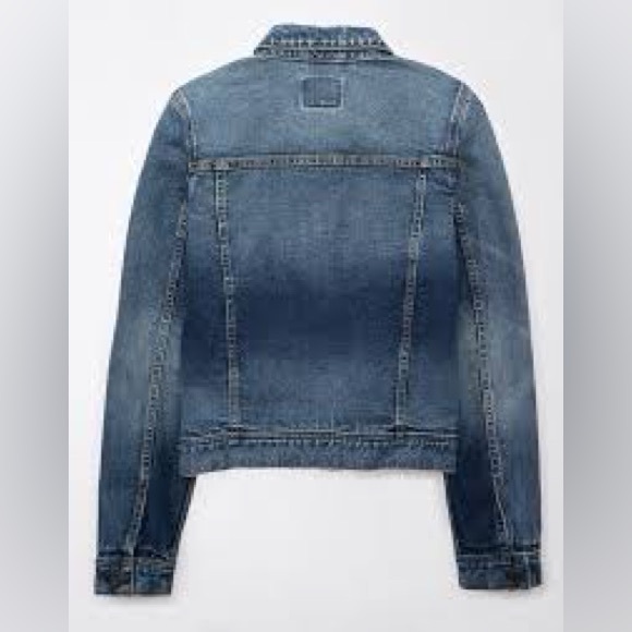 American Eagle Classic Strigid Denim Jacket NWOT - Picture 8 of 8